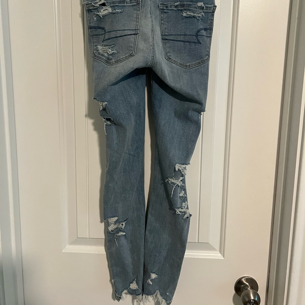 New with tags American eagle high rise jegging crop next level stretch size 2
